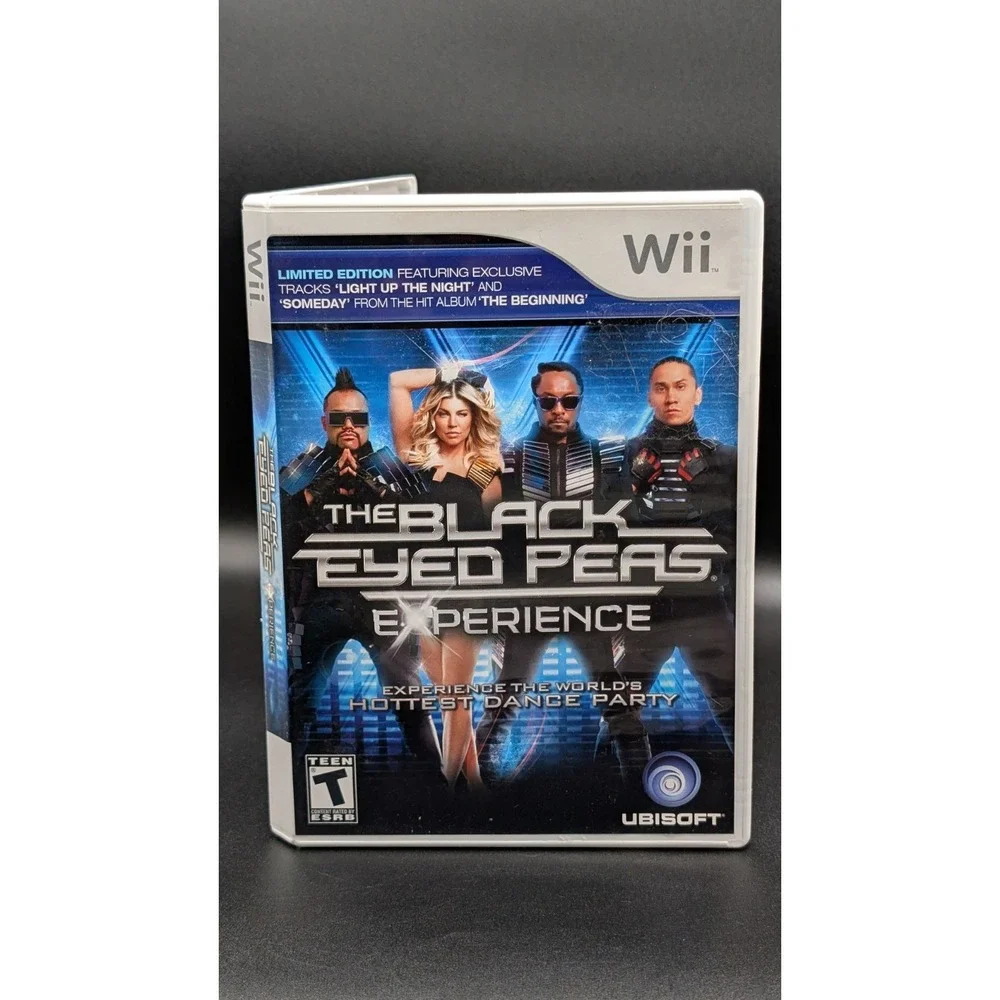 Black Eyed Peas Experience Limited Edition (Nintendo Wii, 2011) With Manual